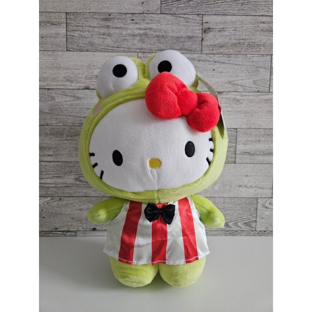 Hello Kitty Keroppi Costume 9.5 Inch Plush New